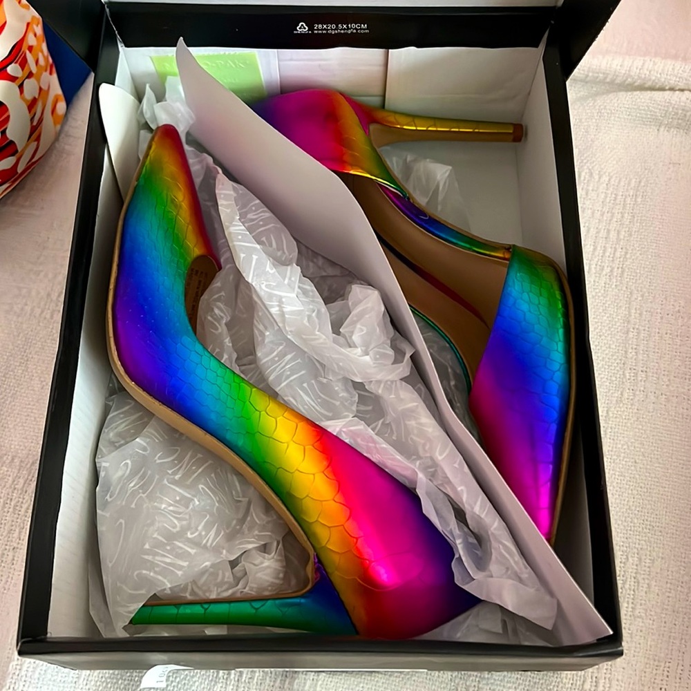Rainbow Snake Heels